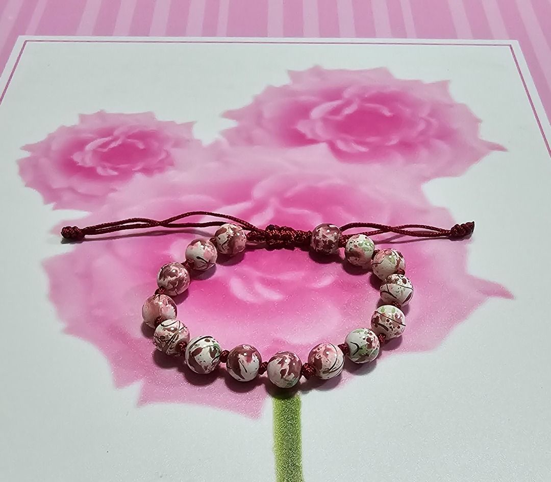 Ceramic flower hotsell beads