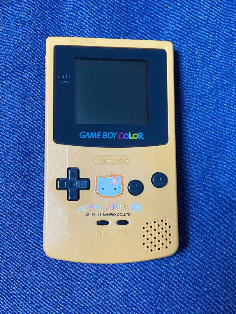 Hello Kitty Game Boy Color (Category: Nintendo) located in Quezon City. Submitted by paojov (Listing ID 1280339608, Image 2). Description: Hello Kitty Game Boy Color Untested (No GB or GBC games on hand to test with) Original color is pink but has faded to orange Item is in good condition Meet-ups at SM Cherru Shaw or Mandala Park .