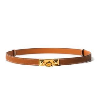 Hermes Rivale 18 Belt in Epsom Leather with Gold Hardware
