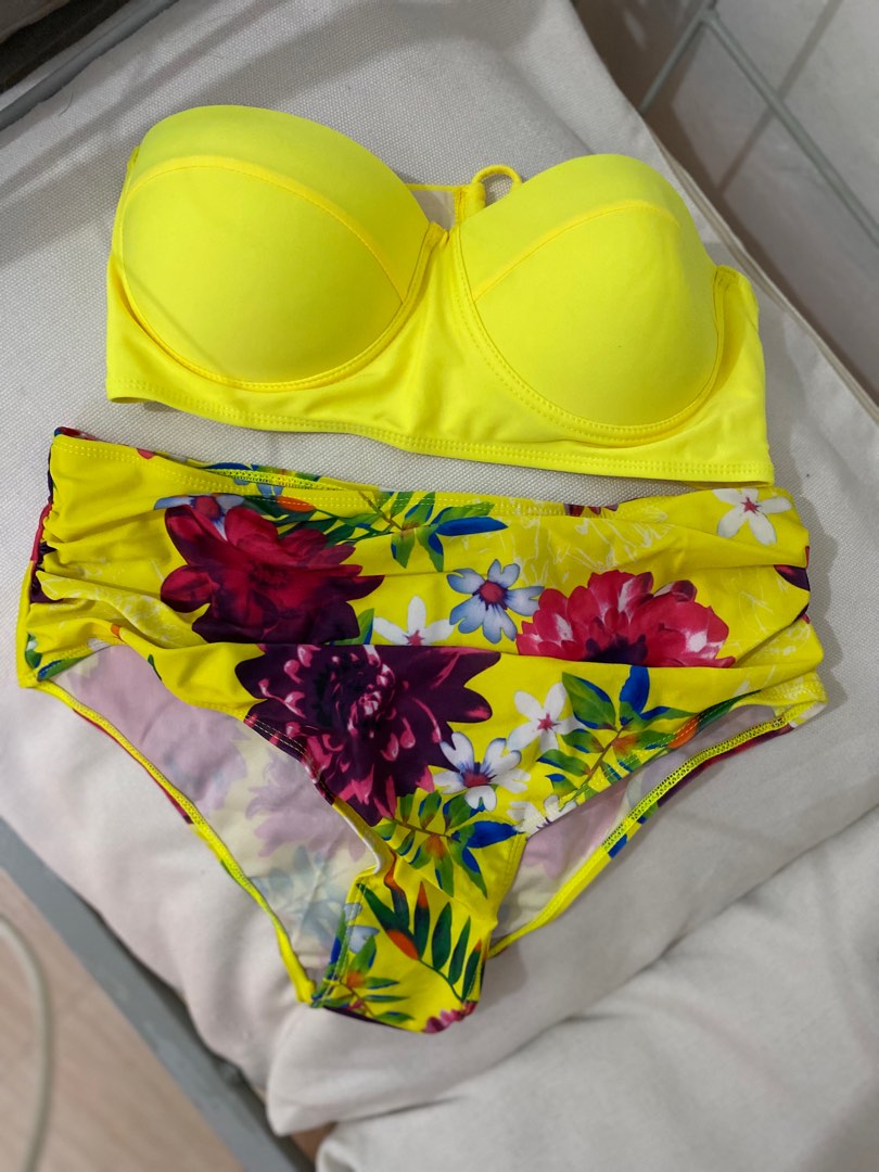 High-waisted Stretchy Chanity Two-Piece Bikini Swimsuit main image 1