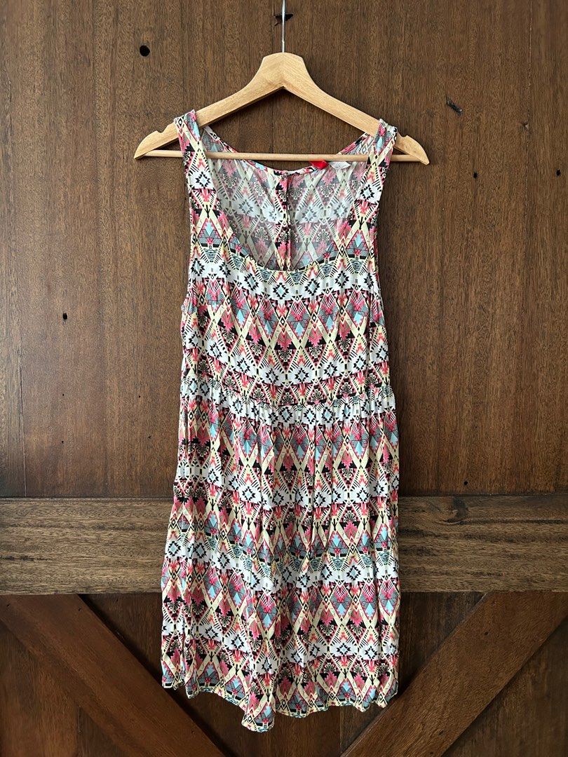 H&m aztec new arrivals dress