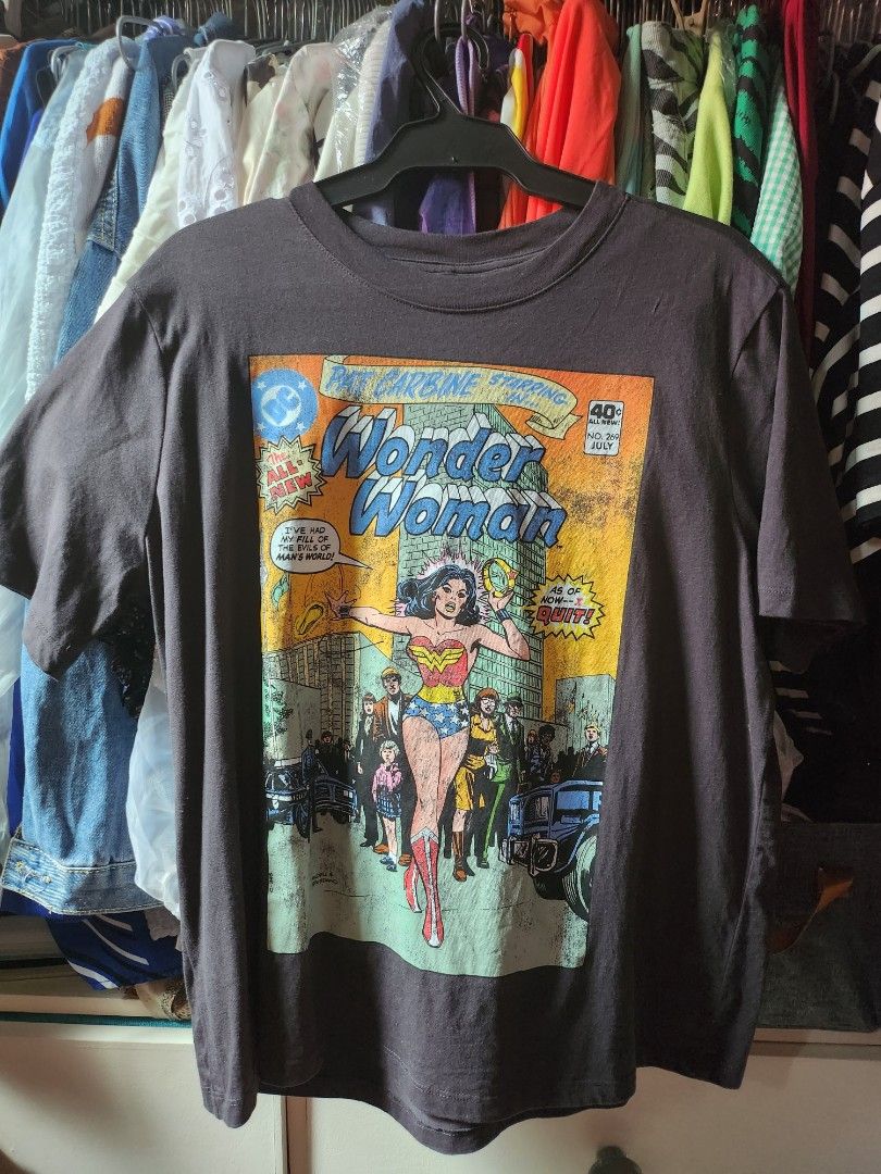 Wonder Woman Vintage Hoodie, Official DC Merch