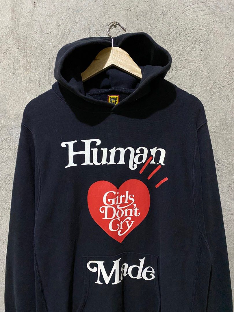 HUMAN MADE X GIRL DON’T CRY, Men's Fashion, Activewear on Carousell