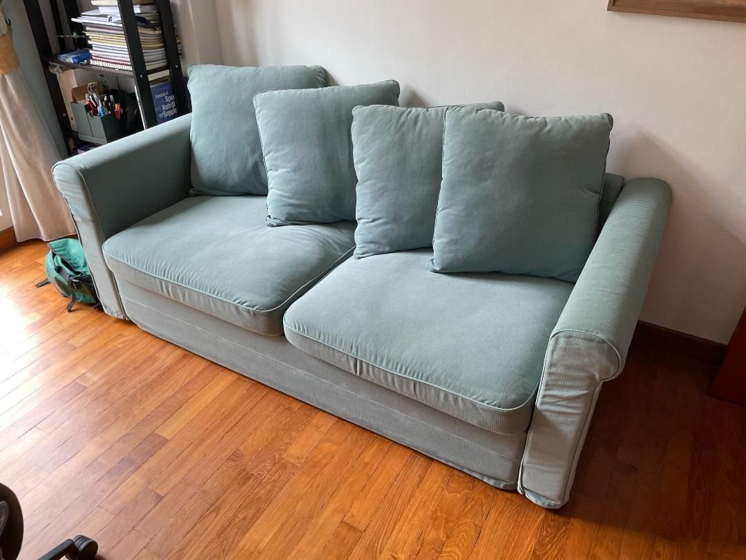 IKEA GRONLID 2 seat sofa bed, Furniture & Home Living, Furniture, Sofas on Carousell
