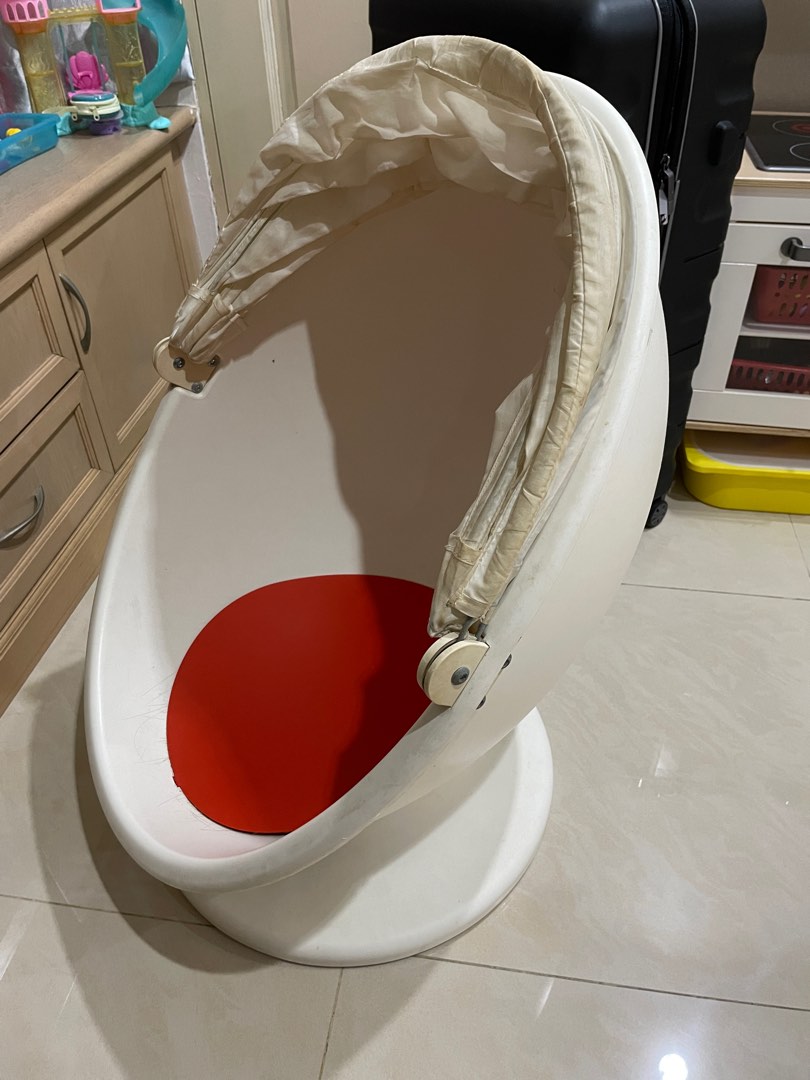 Ikea swivel egg 2025 chair