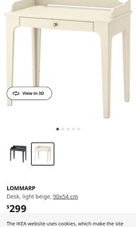 IKEA Study Table, Furniture & Home Living, Furniture, Tables & Sets on ...