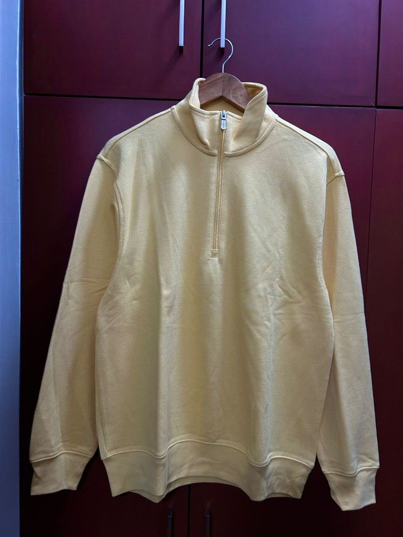 IZOD Quarter Zip Sweater Men s Fashion Coats Jackets and Outerwear on Carousell
