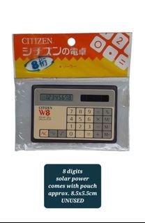 Japan Surplus Calculators (citizen/casio/sharp)