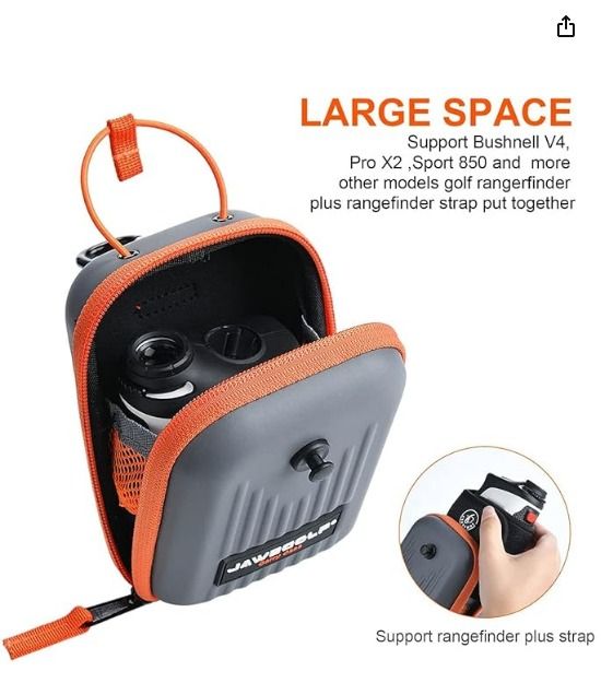 JAWEGOLF Golf Rangefinder Hard Shell Carry Case Box EVA Bag