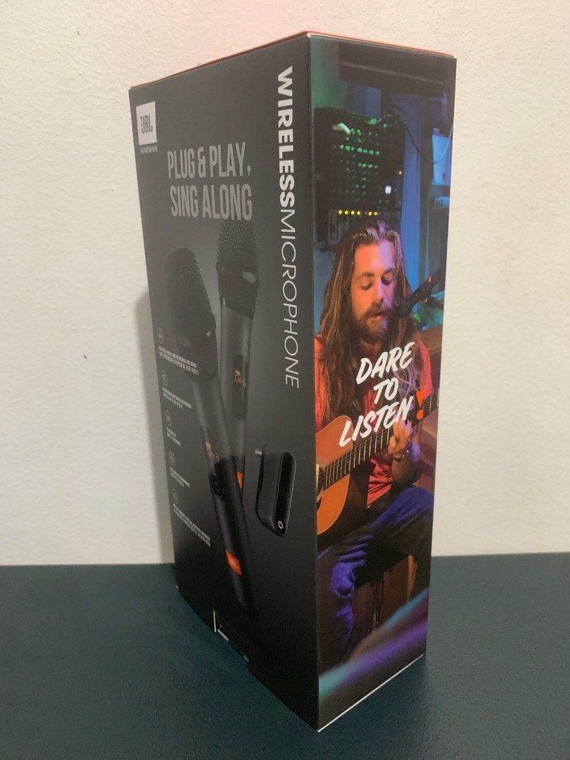 Jbl wireless microphone by harman (Category: Microphones) located in Quezon City. Submitted by wertymoshi (Listing ID 1280588056, Image 3). Description: Selling brand new sealed Jbl wireless microphone by harman .