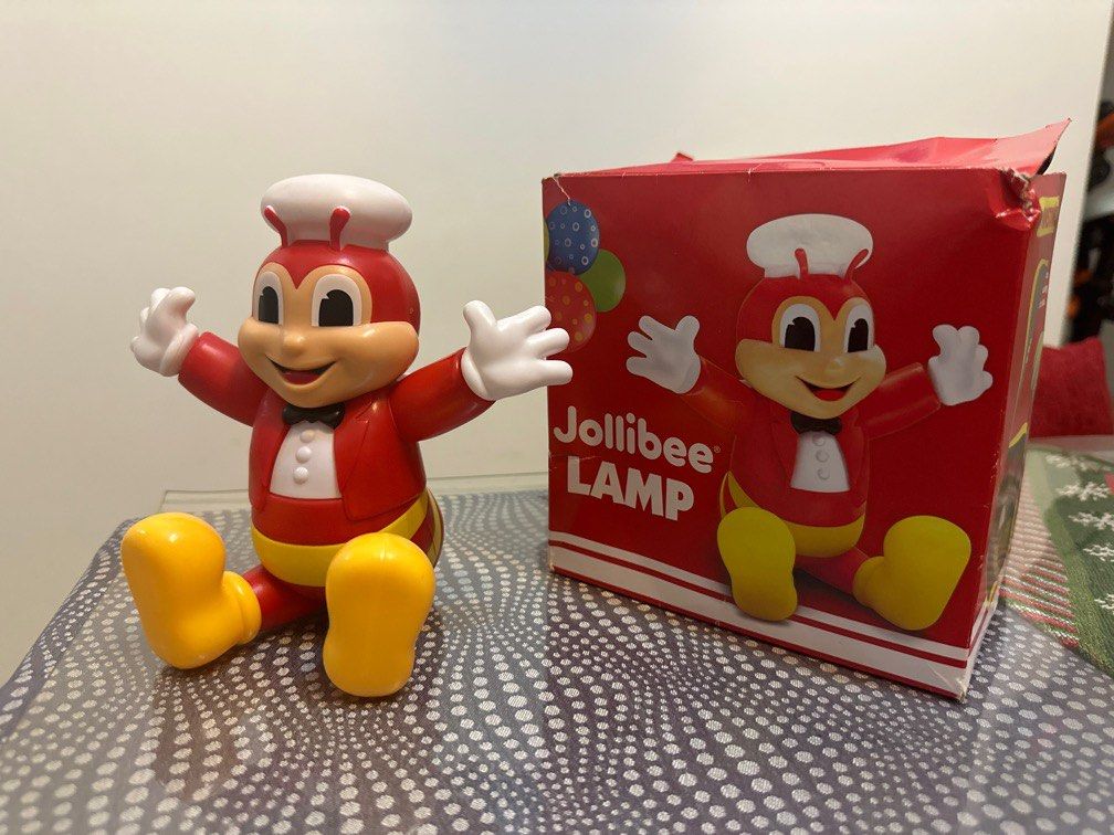 JOLLIBEE LAMP BRAND NEW WITH BOX, Hobbies & Toys