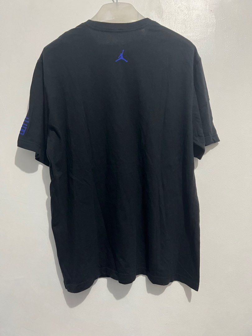 Jordan 11 Tee (Category: Tshirts & Polo Shirts ) located in Makati City. Submitted by Row23 (Listing ID 1280578731, Image 2). Description: Self owned not thrift Closet Queen W 23 L 29 CR 9.6/10 XL on tag Slight fade on print 400+sf MOP Gcash JnT courier .