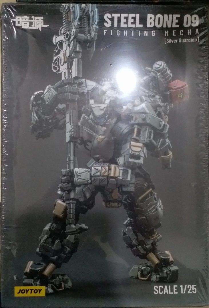 Joytoy 暗源- Scale 1/25 - Steel Bone 09 Fighting Mecha [Silver