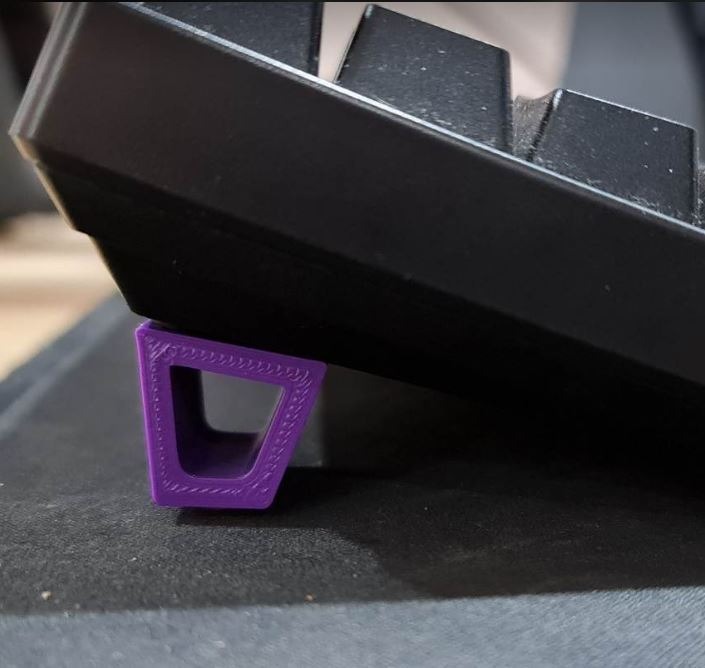 Keyboard Feet / fixed riser for mechanical keyboards (1 pair