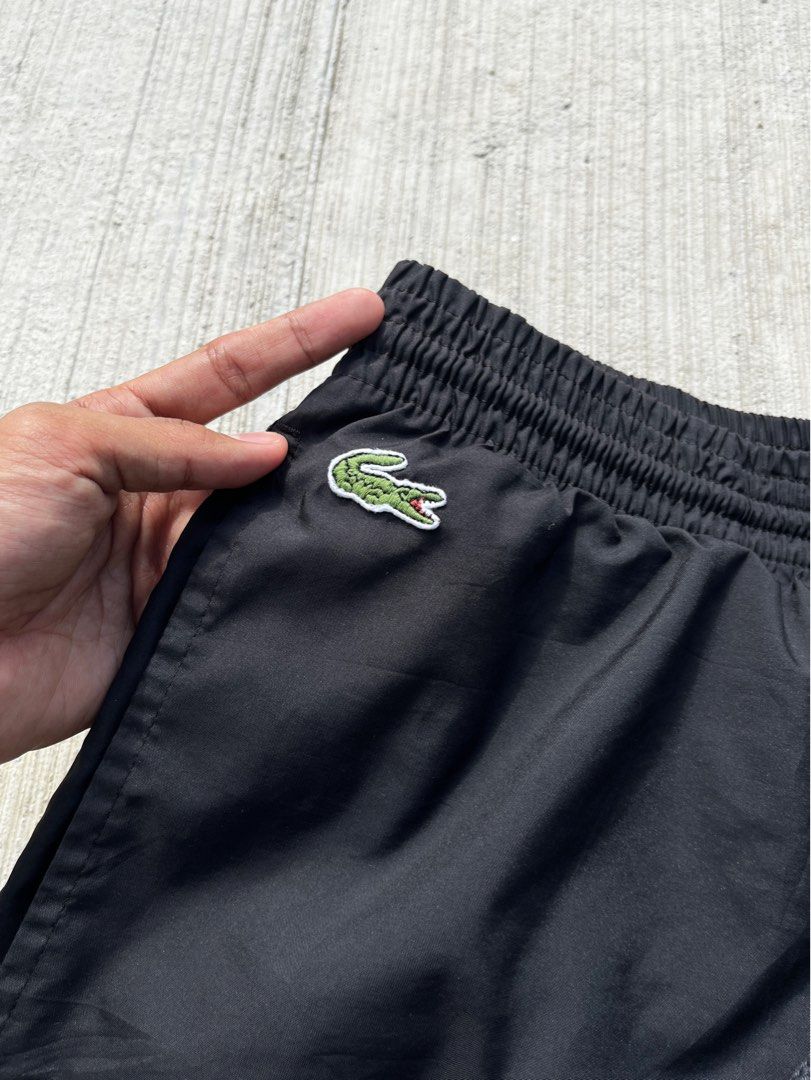 Lacoste Parachute Pants Men s Fashion Bottoms Joggers on Carousell