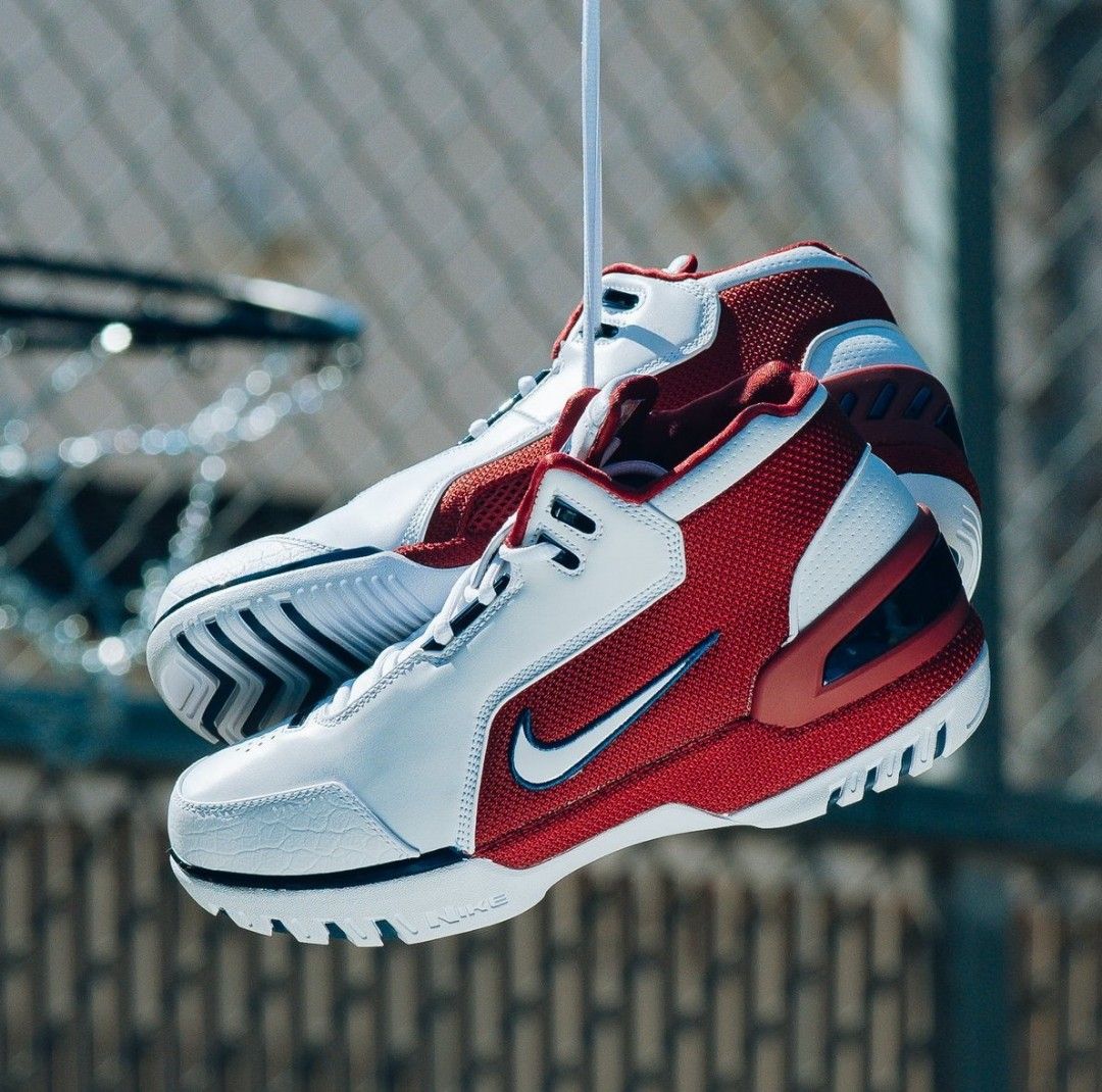 White lebron 1 discount