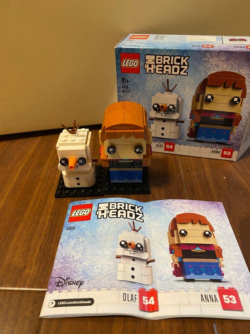 Lego brickheadz anna & olaf 2025 41618