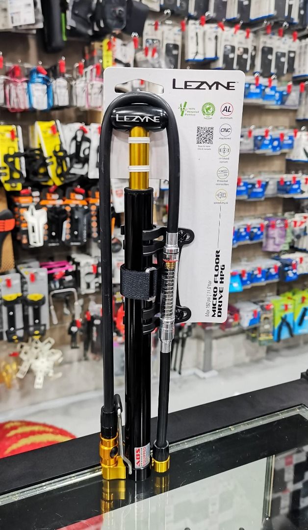 Lezyne micro floor drive hv abs pump with gauge discount