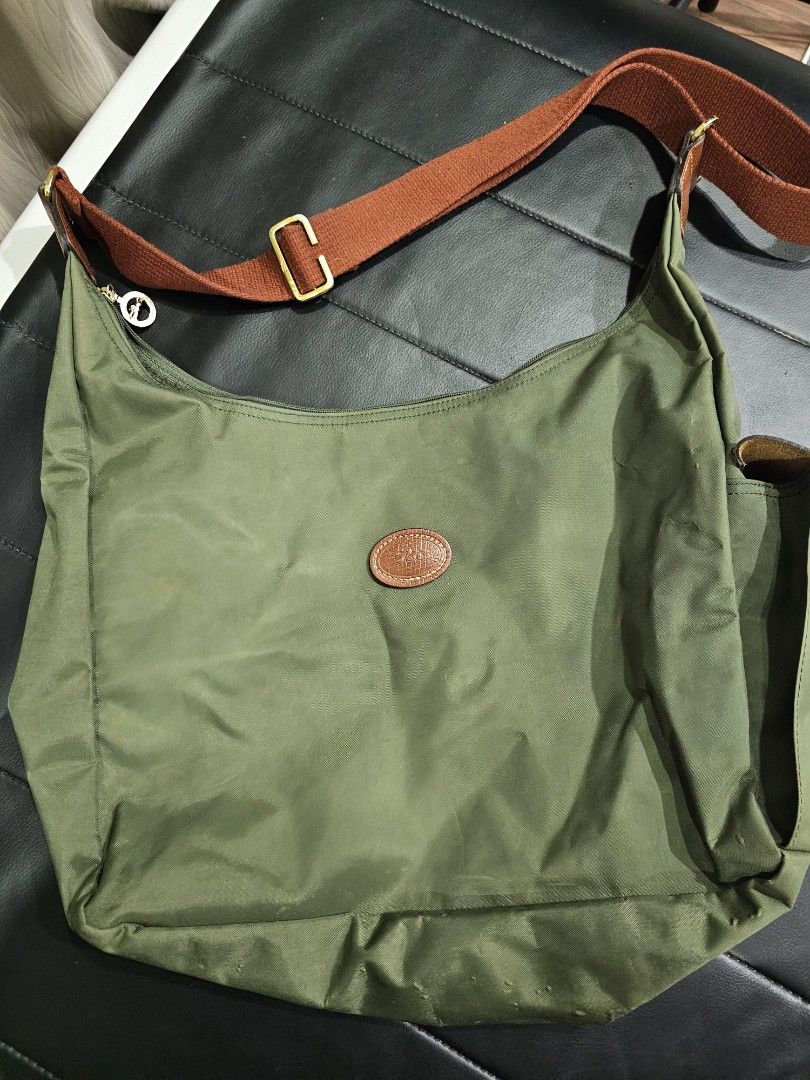Longchamp clearance hobo nylon