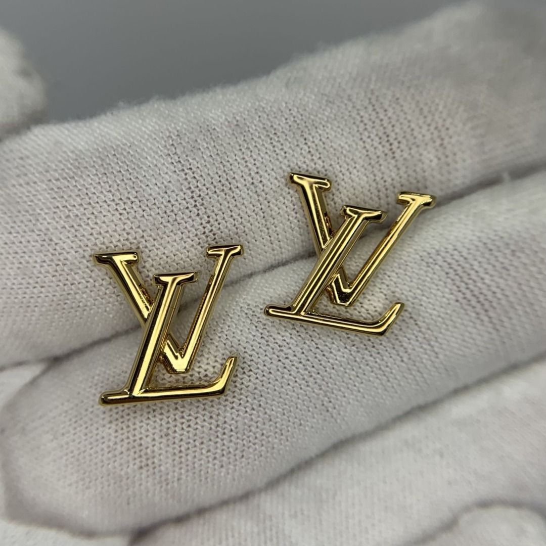 LOUIS VUITTON M00610 LOGO ICONIC EARRINGS 237046629 WE Luxury