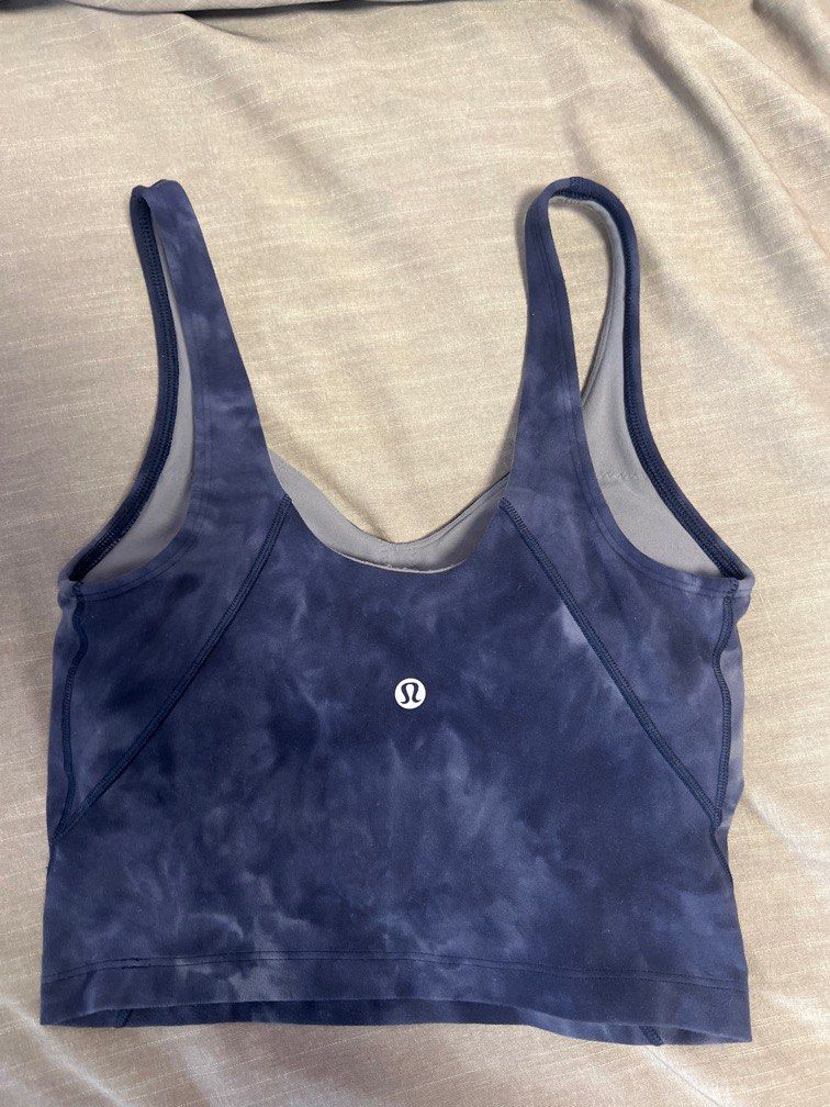 Lululemon Align Tank diamond dye in size 2, Women's Fashion, Activewear on  Carousell