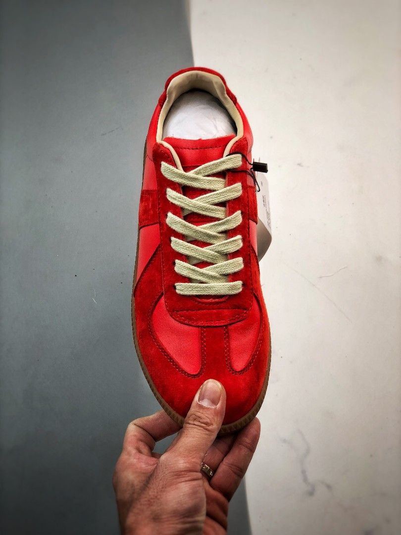 Red margiela sneakers store