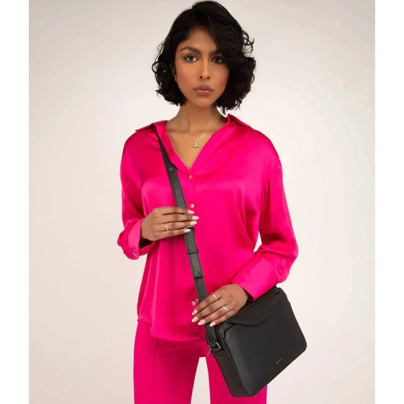 Matt Nat BRIDGE vegan crossbody bag Chili Women s Fashion