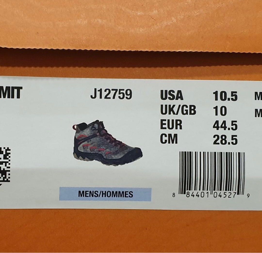 Merrell Chameleon 7 Limit Mid Waterproof Hiking Boots Men s