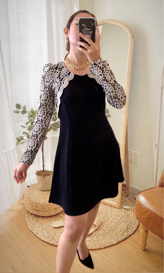Brokat sales mini dress
