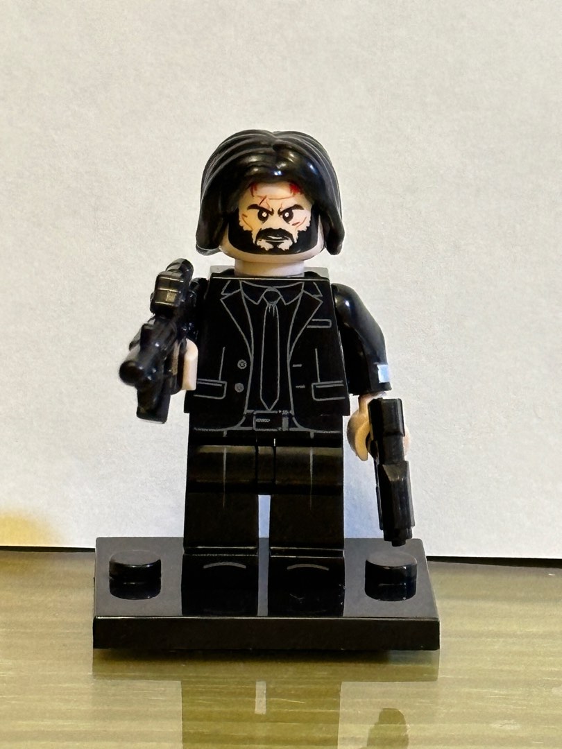 Lego john wick minifigure discount