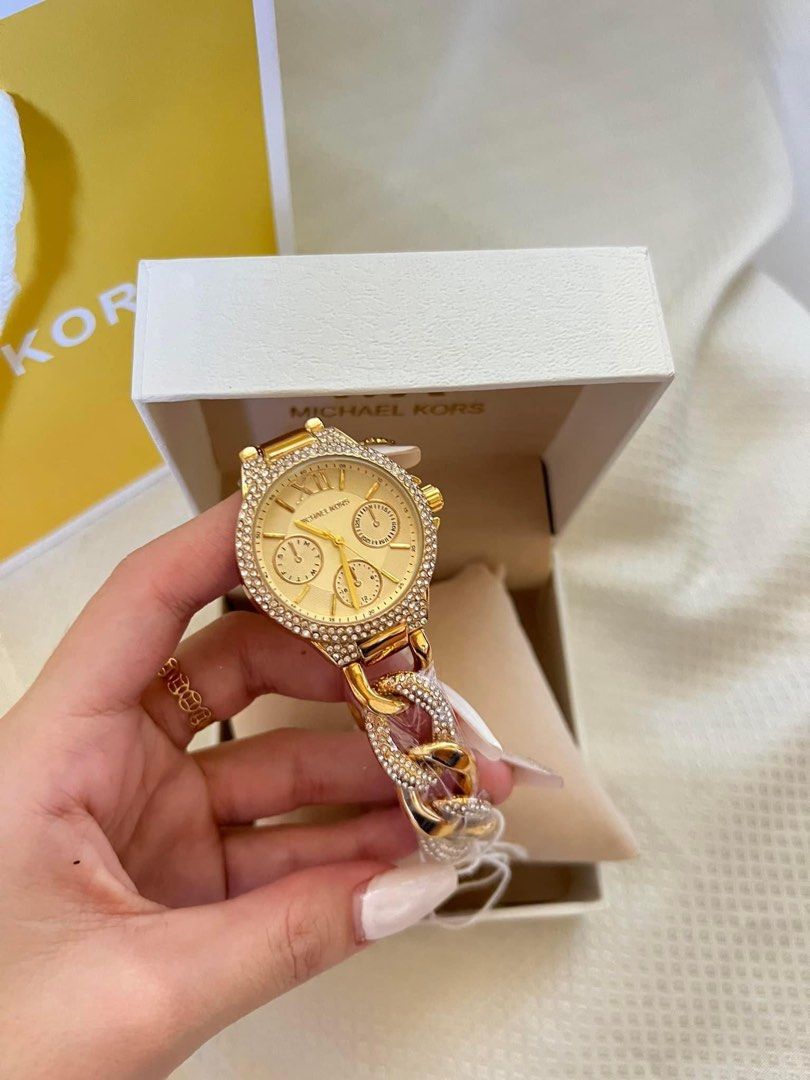 Diamond hotsell mk watch