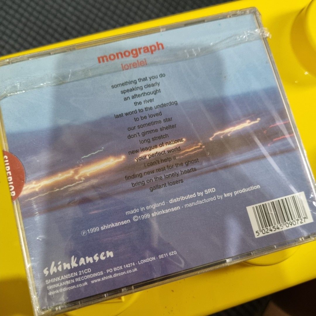 Monograph Lorelei (Category: Vinyls) located in Taguig. Submitted by audiot (Listing ID 1280443162, Image 2). Description: Monograph Lorelei Indie Rock music bands vinyl cd casette post rock punk guitar fender gibson alternative indie alternative psychedelic rock.