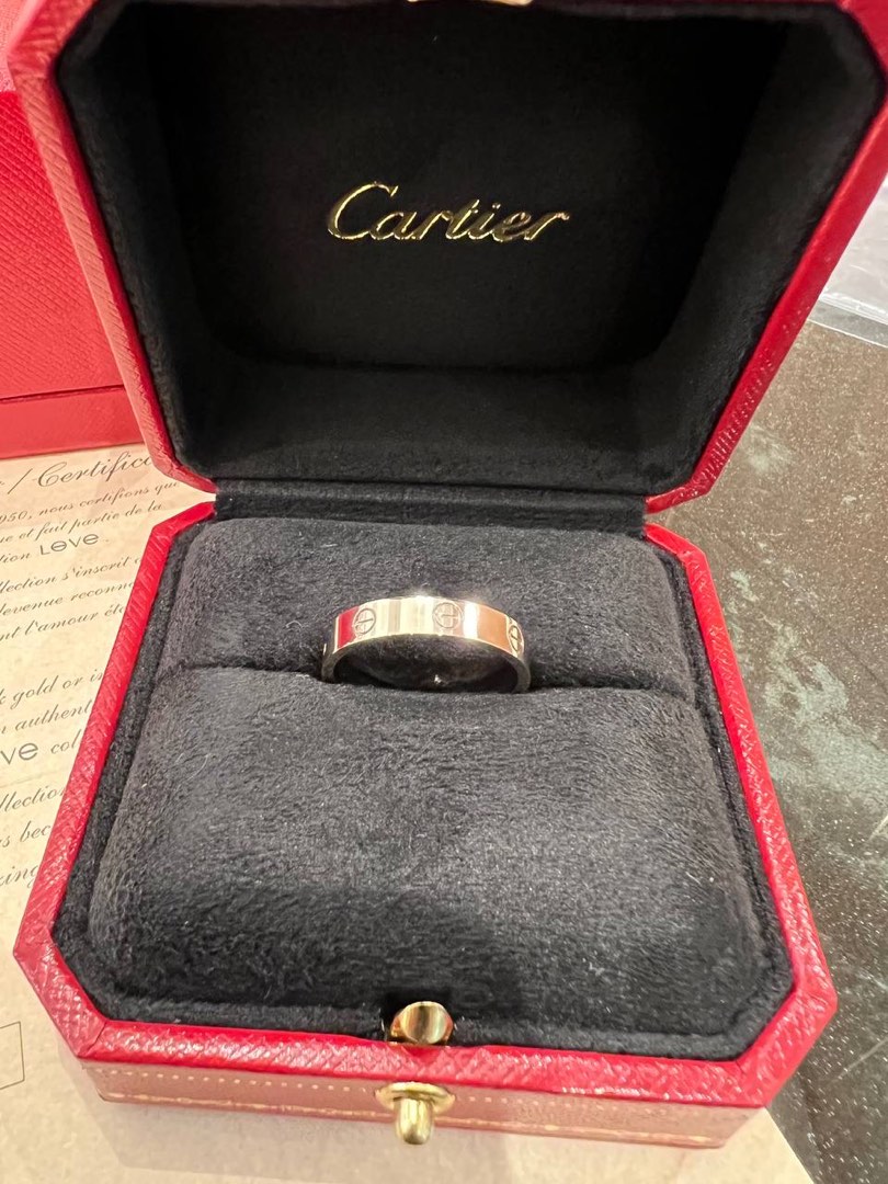 Cartier ring sale clearance