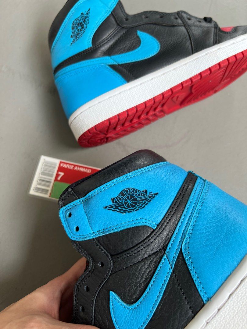 womens air jordan 1 unc to chi