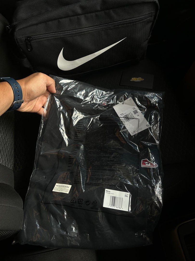 Nike Air Jordan Sneaker Patch loose fit t shirt Men s Fashion