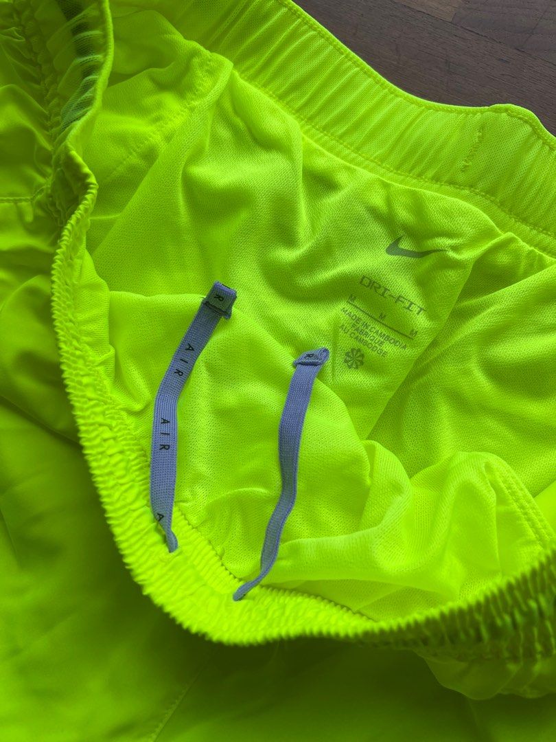 nike running shorts neon