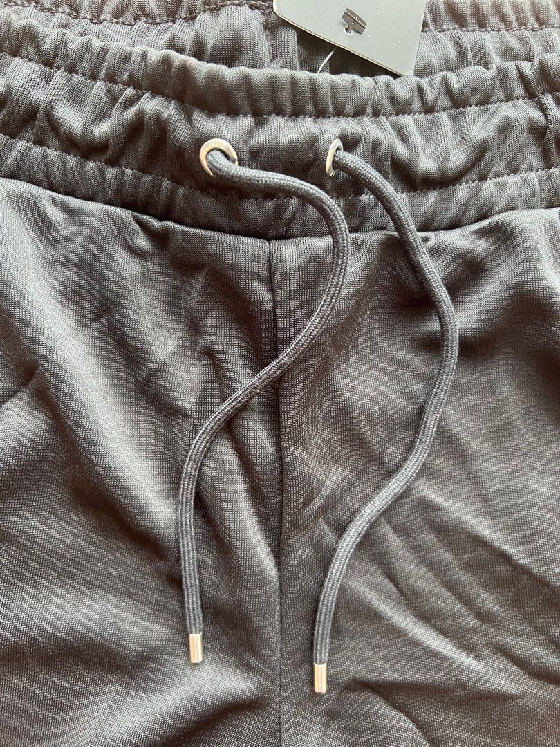 nike air logo tape shorts