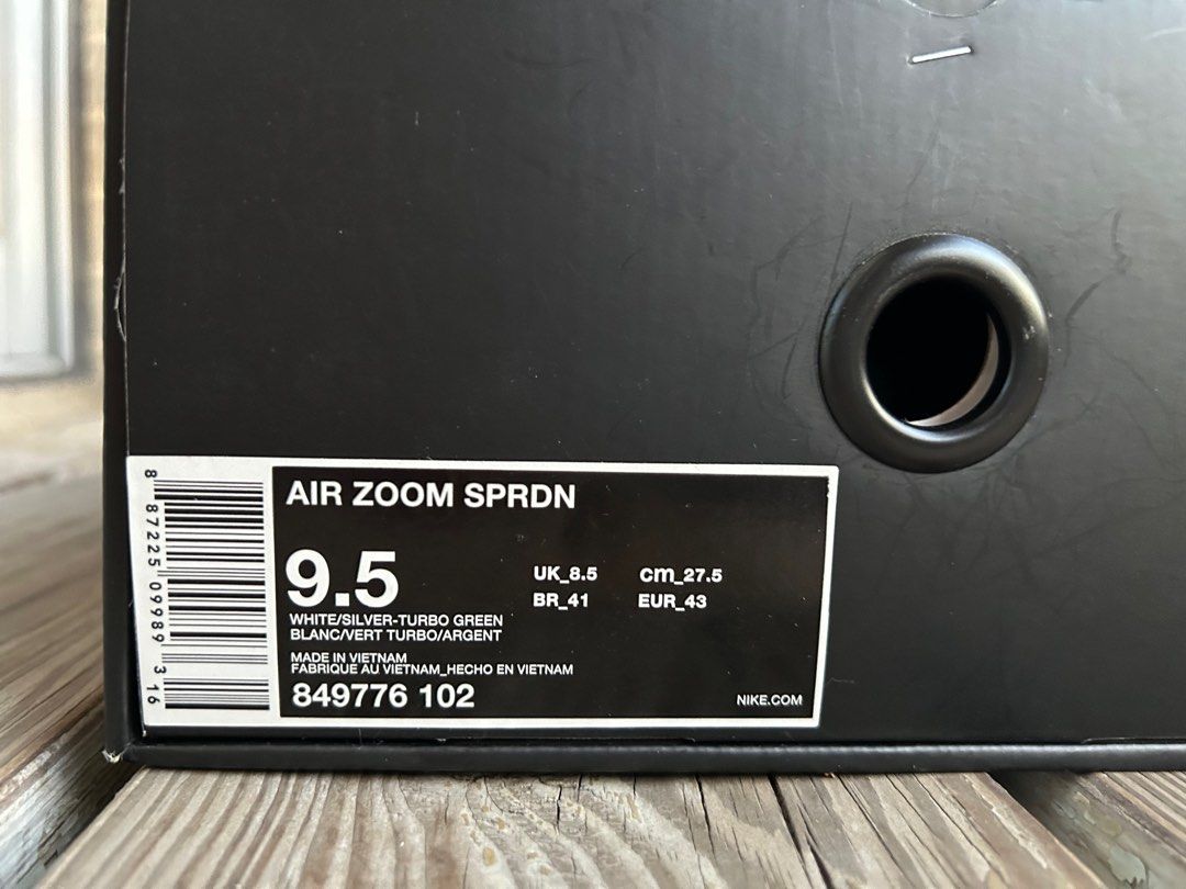 nike air zoom sprdn