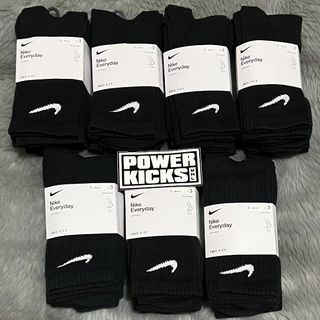 Nike Everyday Lightweight Training Crew Socks - Black