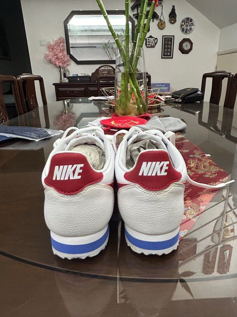 Nike cortez red and blue mens hotsell