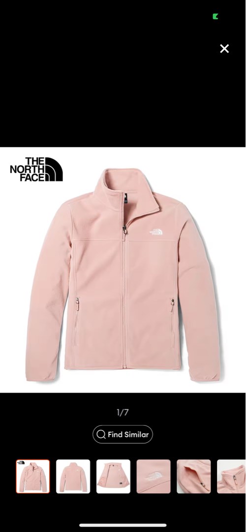 Full zip outlet north face