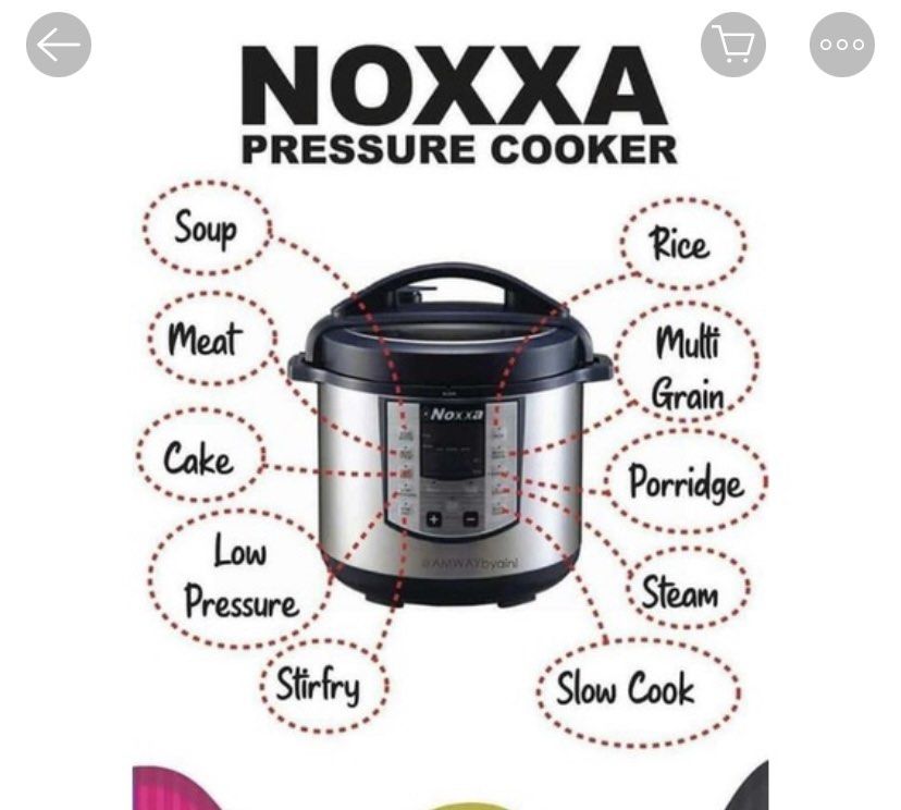 Noxxa hotsell pressure cooker