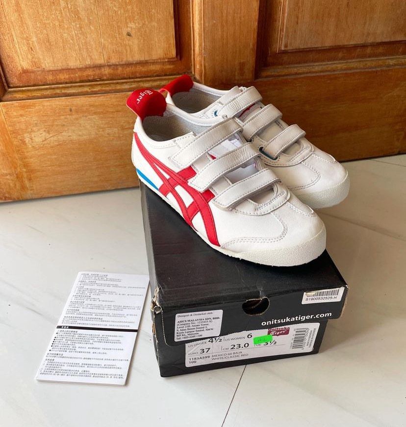 ONITSUKA VELCRO WHITE ORIGINAL