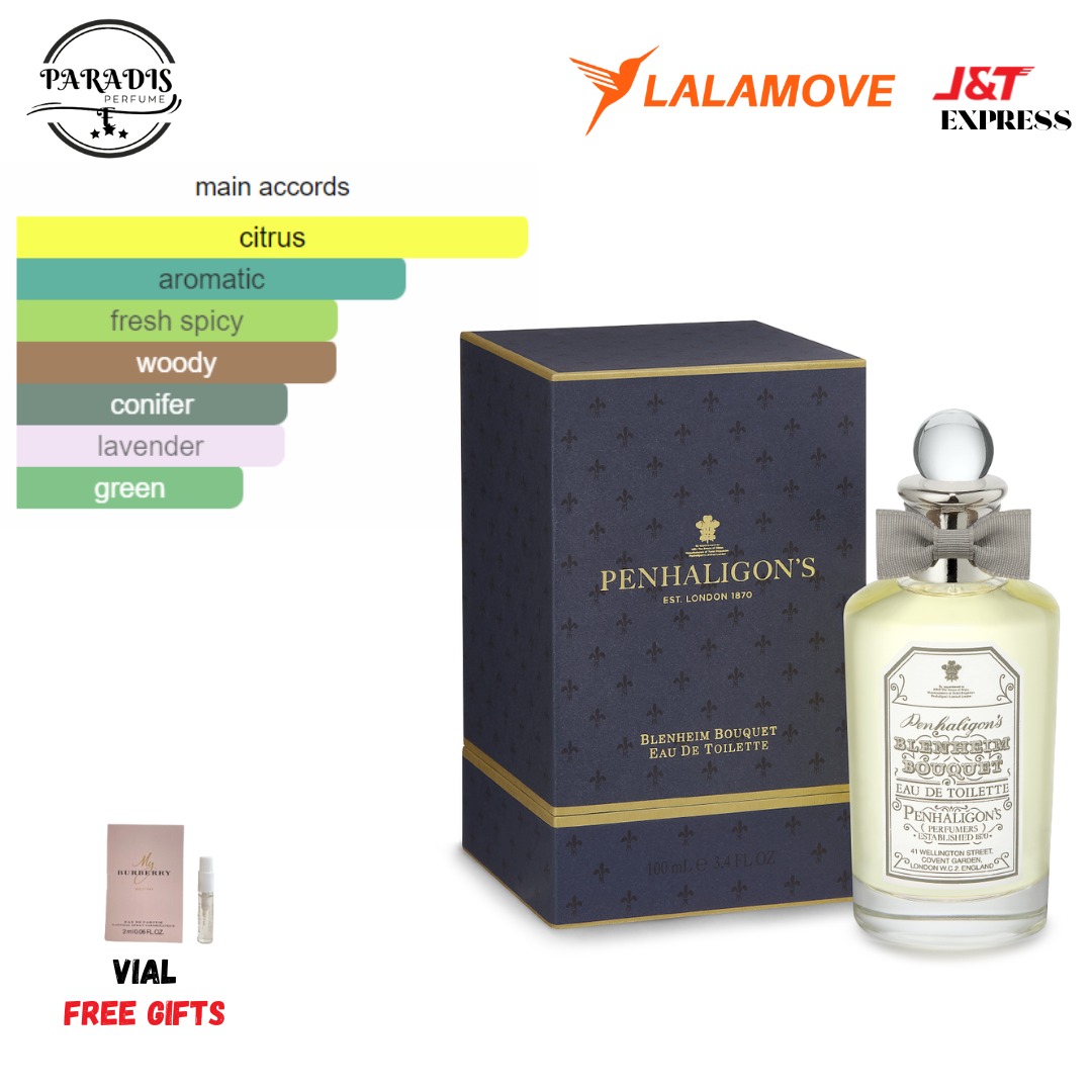 ORIGINAL AUTHENTIC PENHALIGON S BLENHEIM BOUQUET EDT 100ML Beauty