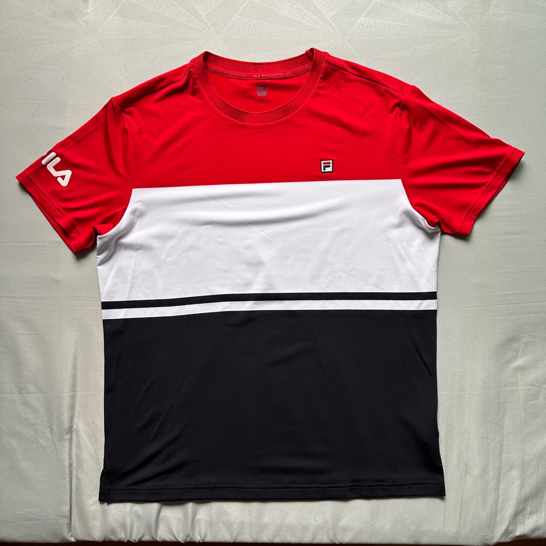 Original Fila T shirt Men s Fashion Tops Sets Tshirts Polo