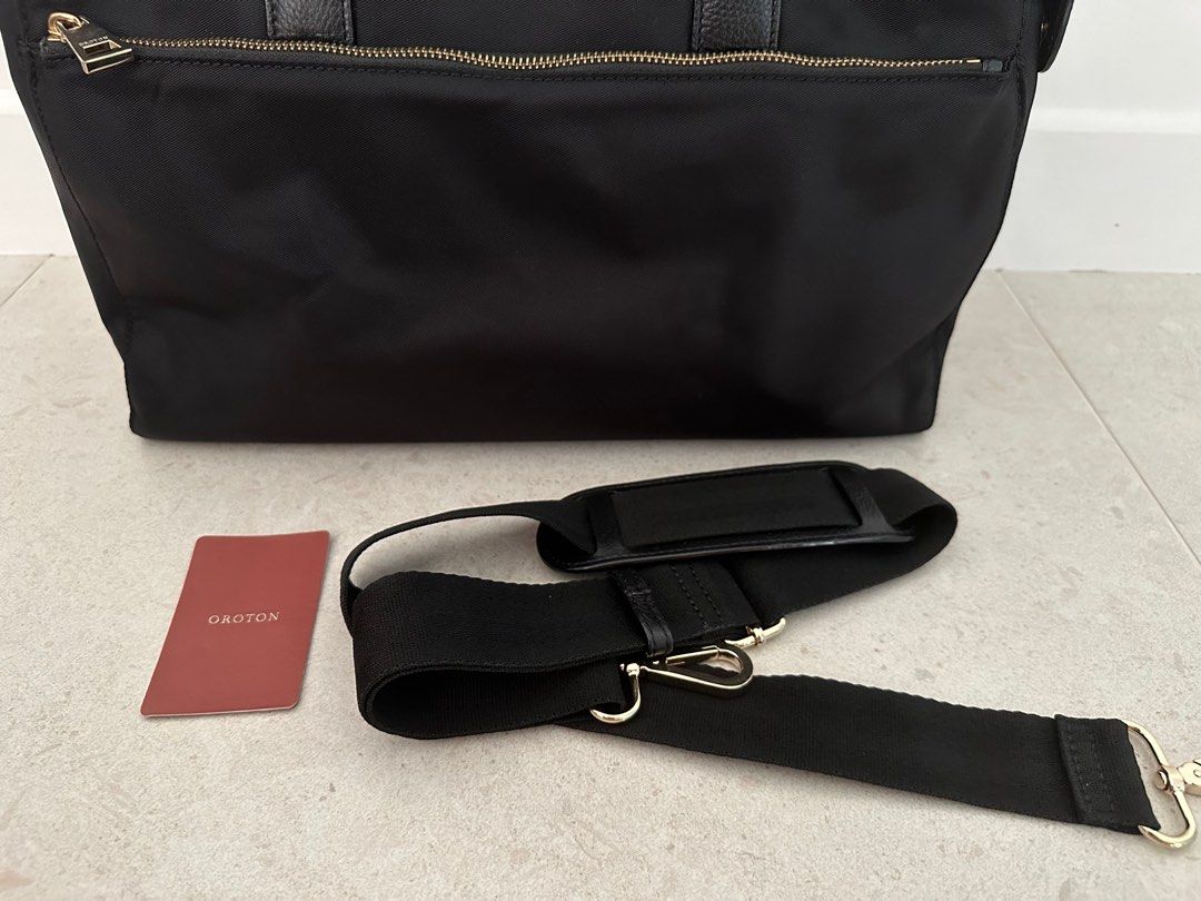 Oroton bag with laptop sleeve