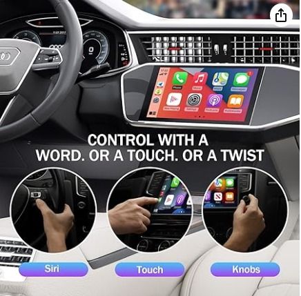 Wireless Carplay Dongle Adapter For iPhone 13 12 11 Converts Wired to  Wireless