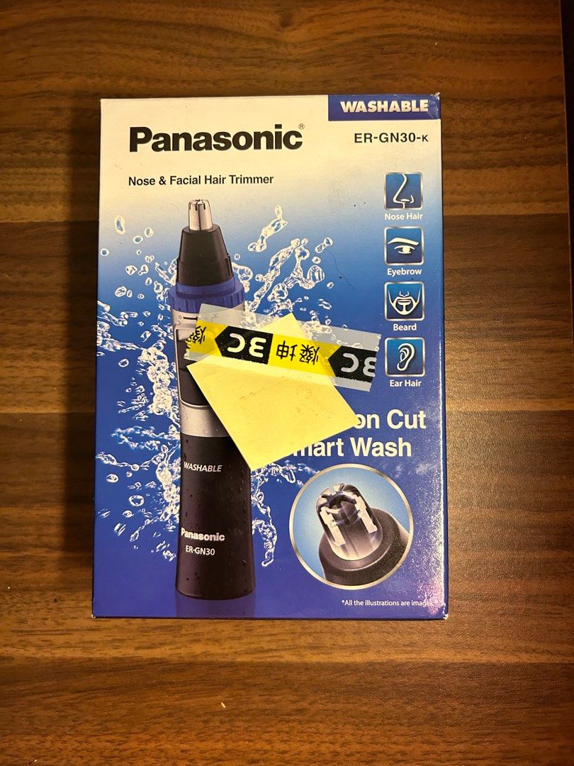 Panasonic 可水洗修容/修耳/鼻毛器 ERGN30K, 香水、美妝、保養, 個人清潔保養在旋轉拍賣