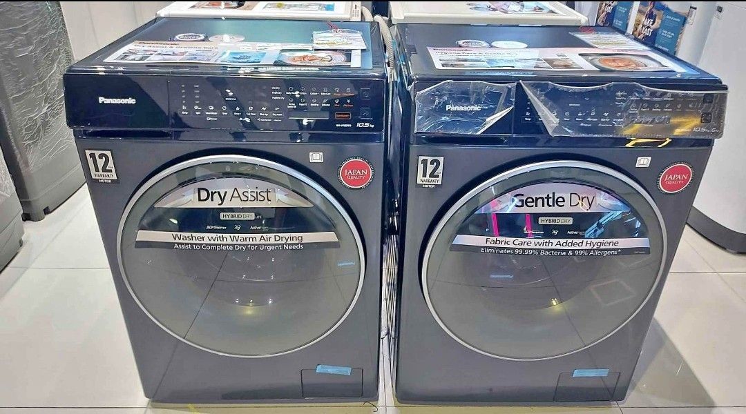 PANASONIC FRONT LOAD FULLY AUTOMATIC WASHING MACHINE, TV & Home ...