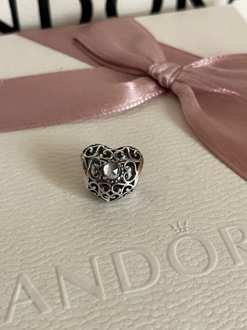 April signature heart birthstone charm new arrivals